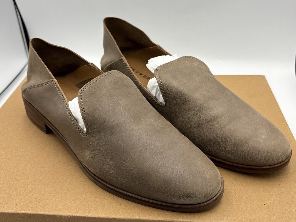 Lucky Brand Women’s Cahill Leather Loafers size 8.5M New